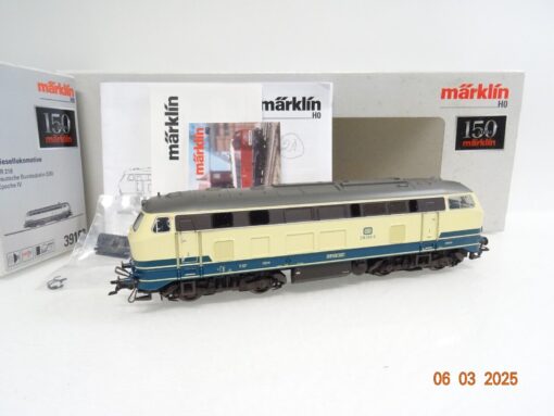 Märklin H0 39183 Diesellok BR 218 256-6 der DB Sound Mfx SoftDrive in OVP LE9254