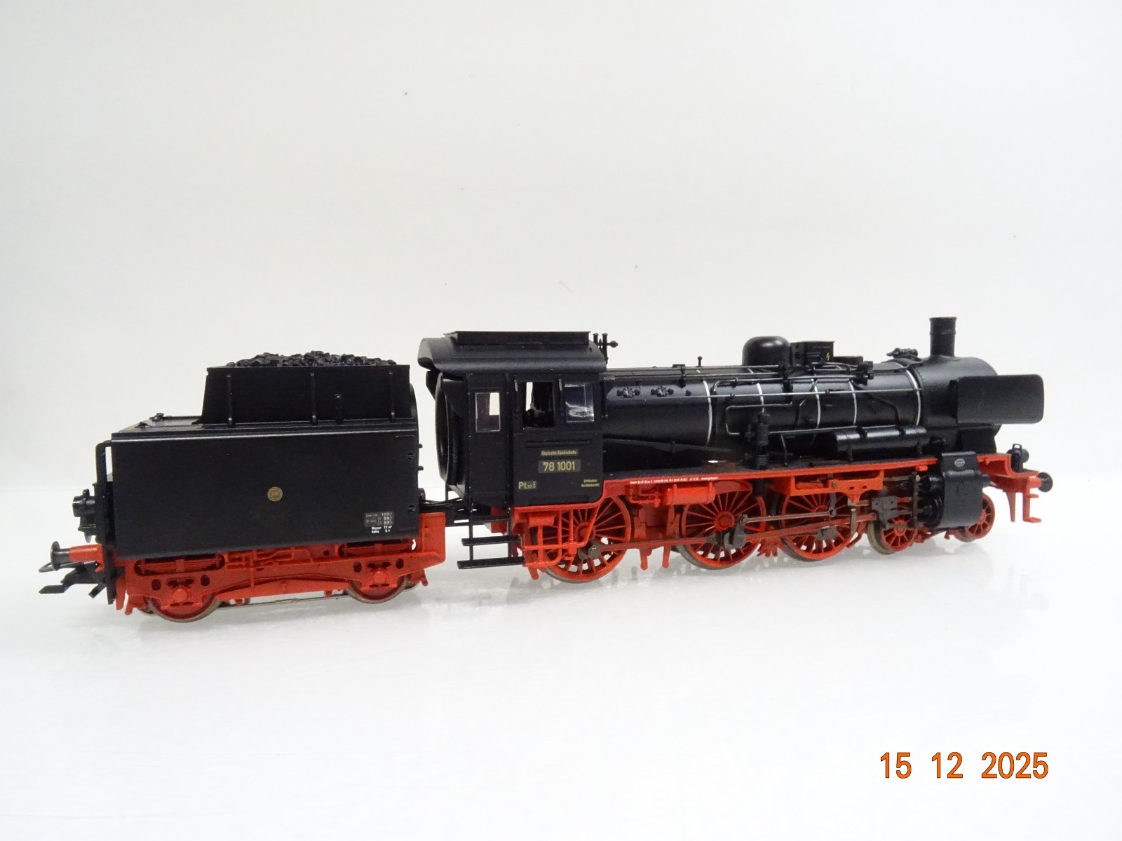 Märklin H0 39781 Insider Club Dampflok BR 78 1001 der DB Sound Mfx in OVP JL5084 – Bild 3