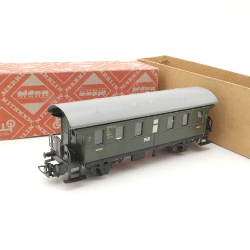 Märklin H0 4002 Personenwagen Donnerbüchse 2. Klasse Blech in OVP RR1495 – Bild 3