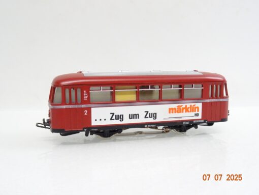 Märklin H0 4018 Beiwagen zum Schienenbus mit Werbeaufdruck Zug um Zug JL1255 o. – Bild 3