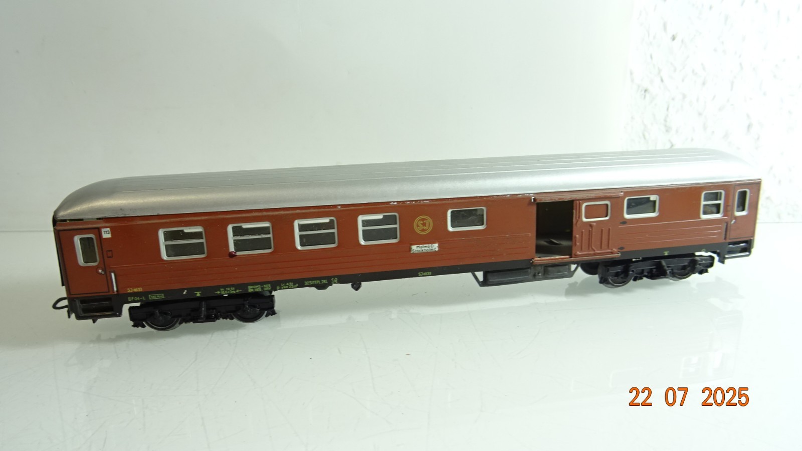 Märklin H0 4031 Schnellzugwagen mit Gepäckabteil der SJ, siehe Foto RR2556 o.