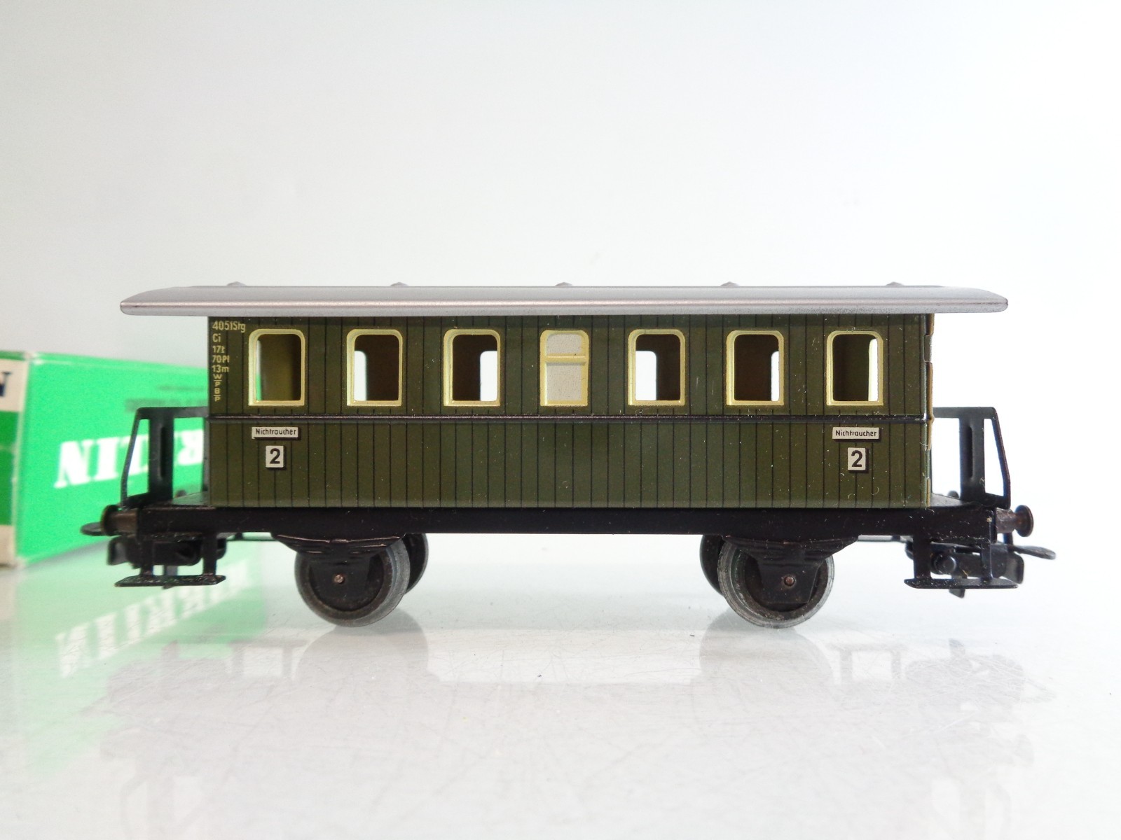 Märklin H0 4040 Personenwagen 2. Kl. in EVP BH865 – Bild 3