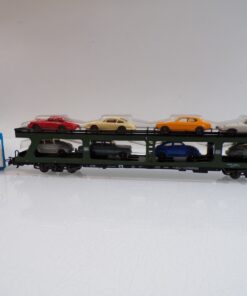 Märklin H0 4074 Autotransporter Autoreisezug mit 8 PKW´s der DB in OVP BH1757