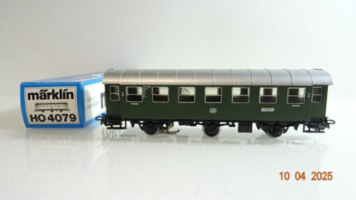 Märklin H0 4079 Umbauwagen 2.Kl. der DB mit Licht in OVP PR7040