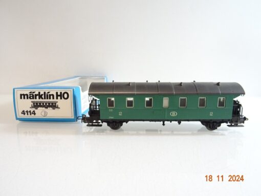 Märklin H0 4114 Personenwagen 2.Kl. der B  in OVP PR3960