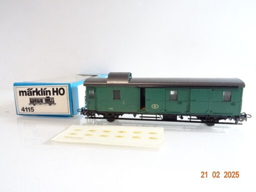 Märklin H0 4115 Gepäckwagen der B in OVP PR6164