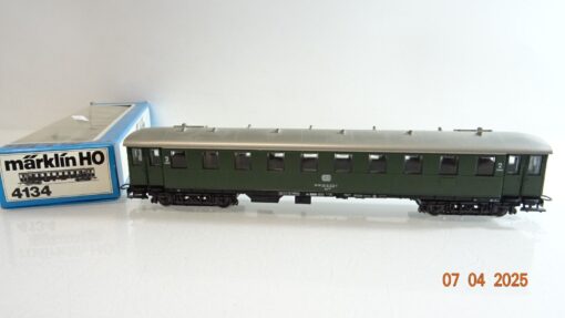 Märklin H0 4134 Personenwagen 2.Kl. der DB in OVP PR7016
