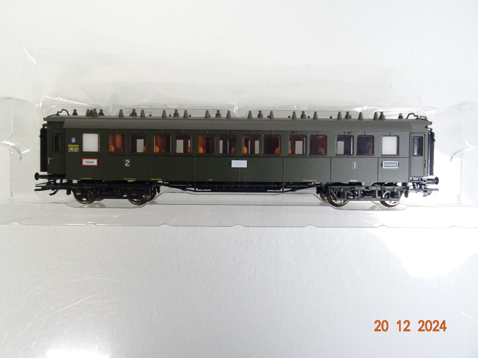 Märklin H0 41368 Personenwagen 1./2. Kl. der K.Bay.Sts.B. in OVP PR4998 – Bild 3