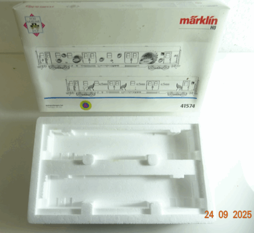 Märklin H0 41574 Bahnpostwagen Set Leerverpackung siehe Foto PK1068 – Bild 3