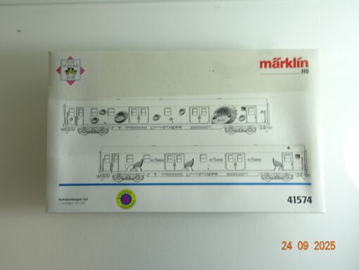 Märklin H0 41574 Bahnpostwagen Set Leerverpackung siehe Foto PK1068