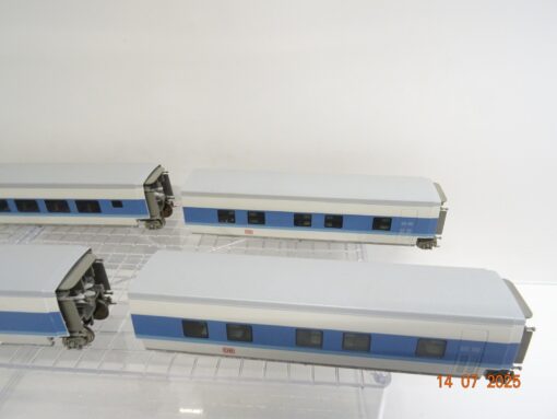 Märklin H0 41771 + 41772 Wagenset 9tlg. Talgo Hotelzug InterCityNight JL1490 o. – Bild 6