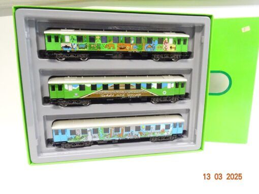 Märklin H0 4190 Personenwagen Set 3tlg. Verkehr und Umwelt der DB in OVP LE9351