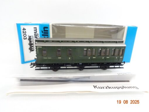 Märklin H0 4203 Abteilwagen 2. Klasse der DRG in OVP RR3065 – Bild 3