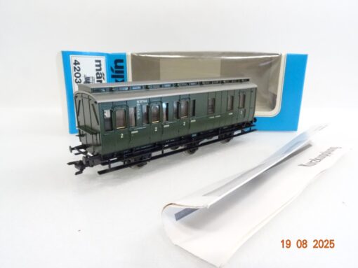 Märklin H0 4203 Abteilwagen 2. Klasse der DRG in OVP RR3065