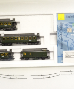 Märklin H0 42102 Wagen-Set 4tlg. Württemberg Personenzug in OVP LE3974