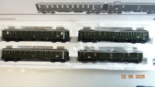 Märklin H0 42750 Schnellzugwagen-Set/Epoche III der DB in OVP PR8190 – Bild 3