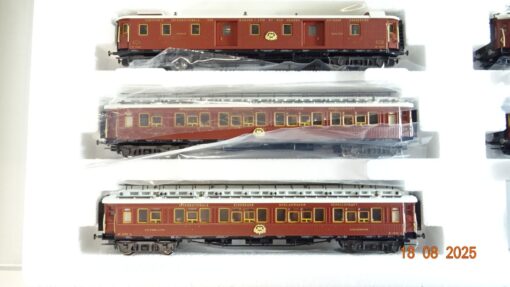 Märklin H0 42754 Internationaler Luxus-Zug um 1916 5 tlg. in OVP PR9594 – Bild 3