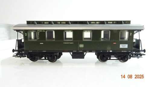 Märklin H0 43050 Personenwagen 2.Kl. der DB in OVP PR9543 – Bild 3