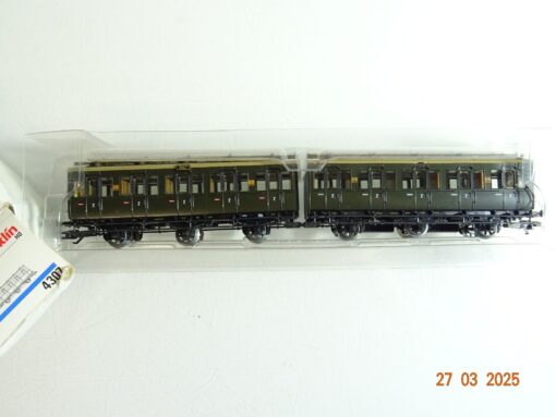Märklin H0 4307 Abteilwagen Set 2 tlg. 2.Kl. in OVP PR6819