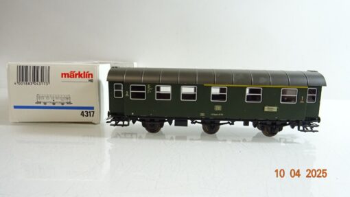 Märklin H0 4317 Umbauwagen 1./ 2.Kl. der DB in OVP PR7032