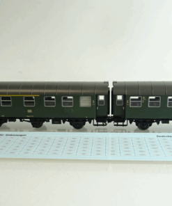 Märklin H0 43175 Umbauwagen 1./2.Kl. Personenwagen-Paar der DB in OVP PR7869