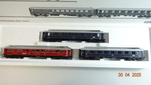 Märklin H0 43290 Fernschnellzug-Set Merkur der DB in OVP PR7359 – Bild 3