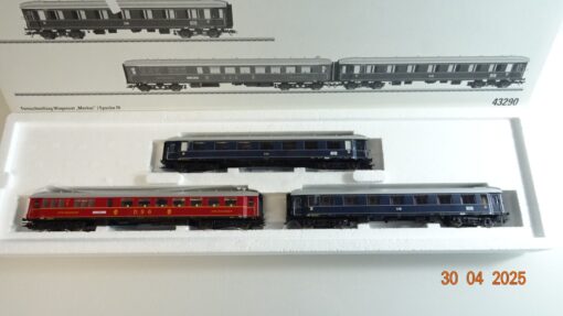 Märklin H0 43290 Fernschnellzug-Set Merkur der DB in OVP PR7359