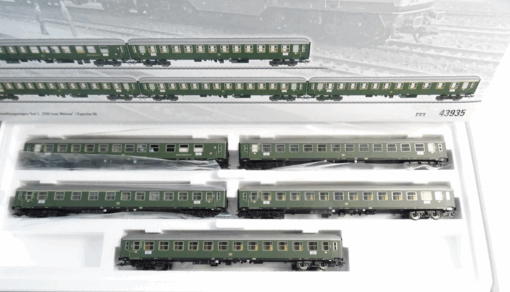Märklin H0 43935 Schnellzug-Set 1 D96 Isar-Rhone Epoche III der DB in OVP PR7577 – Bild 3