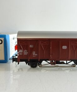 Märklin H0 4411 gedeckter Güterwagen mit Schlußlaterne der DB in OVP PR8258