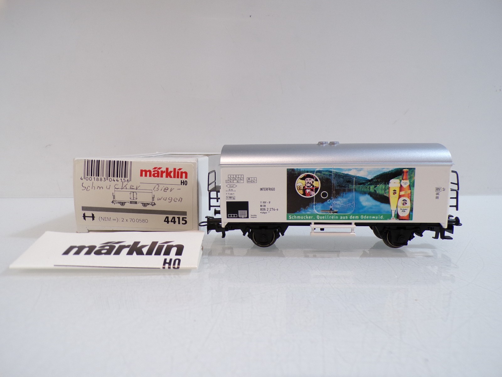 Märklin H0 4415 Kühlwagen Schmucker Meister Pils in OVP BH1872