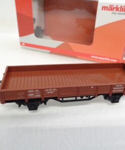 Märklin H0 4424 Niederbordwagen ohne Ladung in OVP RR4834