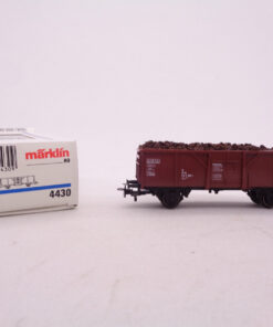 Märklin H0 4430 Hochbordwagen mit Ladung der DB in OVP TF1189