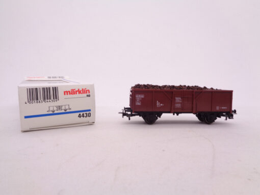 Märklin H0 4430 Hochbordwagen mit Ladung der DB in OVP TF1189