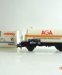 Märklin H0 44512 Kesselwagen AGA Rommenhöller-Kohlensäure der DB in OVP PR6627