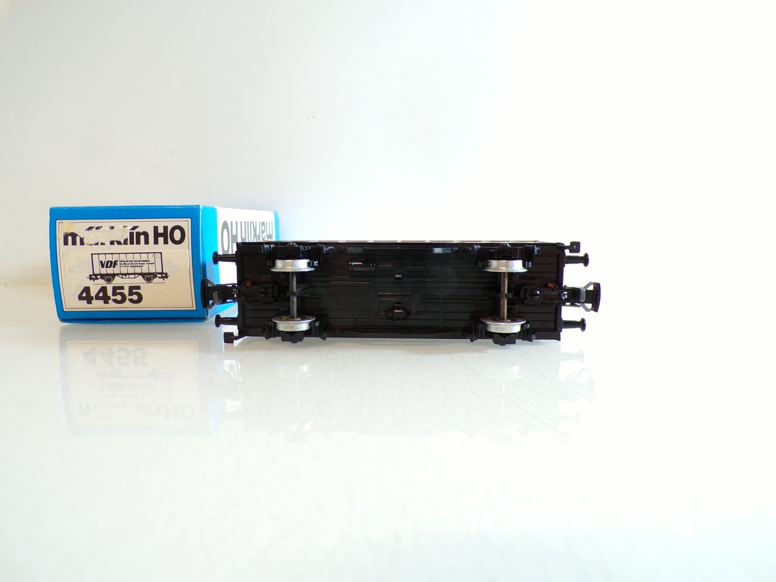 Märklin H0 4455 Containerwagen Oerlikon Maschinen in OVP BH1433 – Bild 4