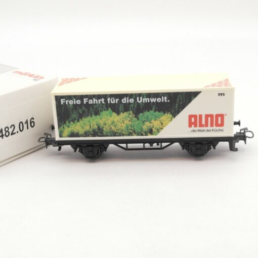 Märklin H0 4482.016 Containerwaggon ALNO in OVP RI9529