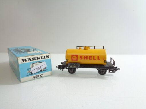 Märklin H0 4502 AC Kesselwagen Shell in OVP der DB F659