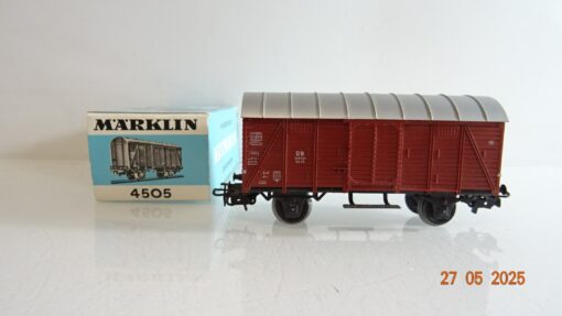 Märklin H0 4505 gedeckter Güterwagen der DB in OVP PR8099 – Bild 3
