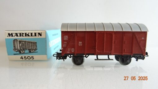 Märklin H0 4505 gedeckter Güterwagen der DB in OVP PR8099