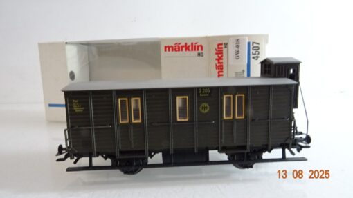 Märklin H0 4507 Güterwagen Postwagen Bahnpostwagen der DRG in OVP RR2813 – Bild 3
