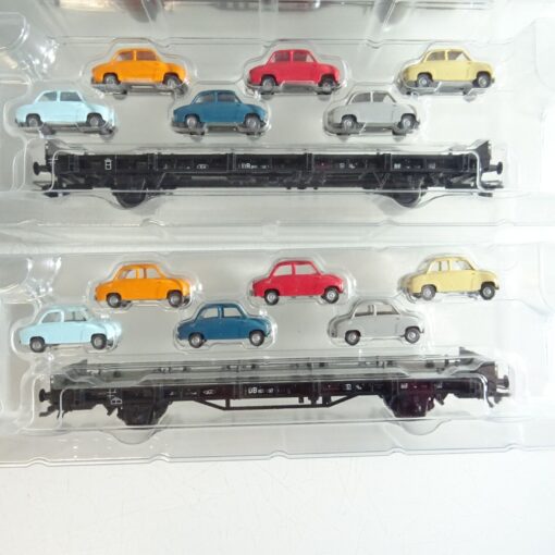 Märklin H0 45098 Autotransportwagen-Set/Epoche III in OVP PR6862 – Bild 5