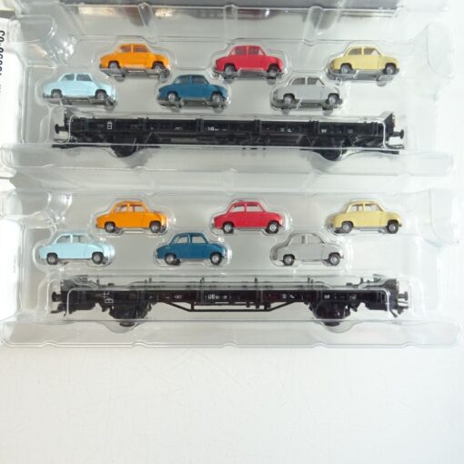 Märklin H0 45098 Autotransportwagen-Set/Epoche III in OVP PR6862 – Bild 6