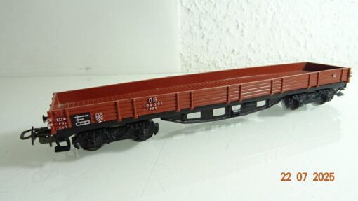 Märklin H0 4514 Niederbordwagen lang der DB RR2614 o.