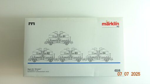 Märklin H0 4514 Silowagen Set Leerverpackung siehe Foto CK9413