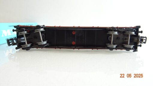 Märklin H0 4515 Niederbordwagen, 4-achsig mit Mercedes-LKW der DB in OVP PR7971 – Bild 4