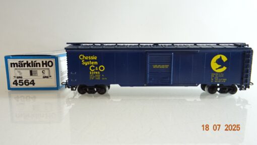Märklin H0 4564 US gedeckter Güterwagen Chessie System in OVP PR9088