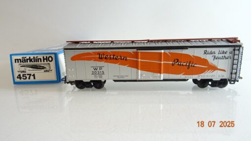 Märklin H0 4578 US gedeckter Güterwagen der Western Pacific in OVP PR9118