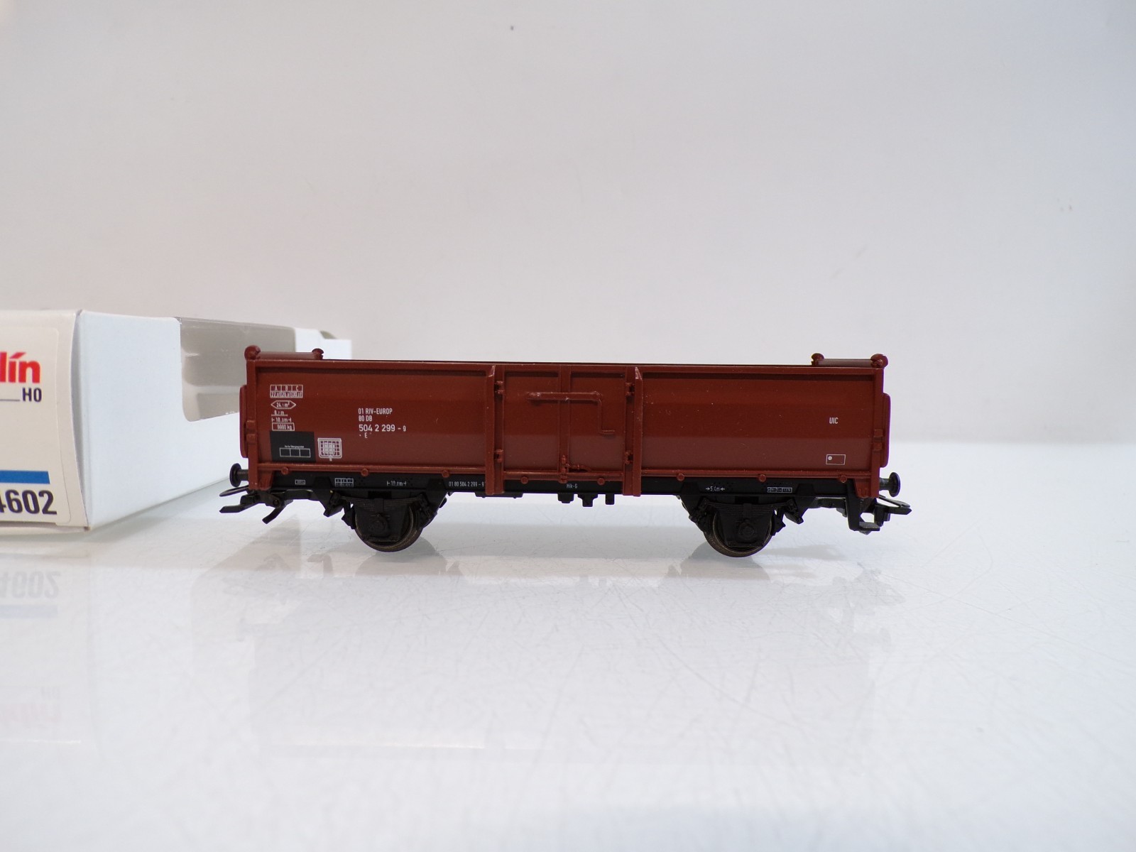 Märklin H0 4603 offener Güterwagen der DB in OVP BH1996 – Bild 3