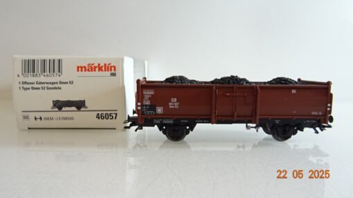 Märklin H0 46057 Hochbordwagen mit Kohleladung der DB in OVP PR7943