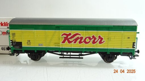 Märklin H0 46167 gedeckter Güterwagen Knorr der DB in OVP PR7209 – Bild 3